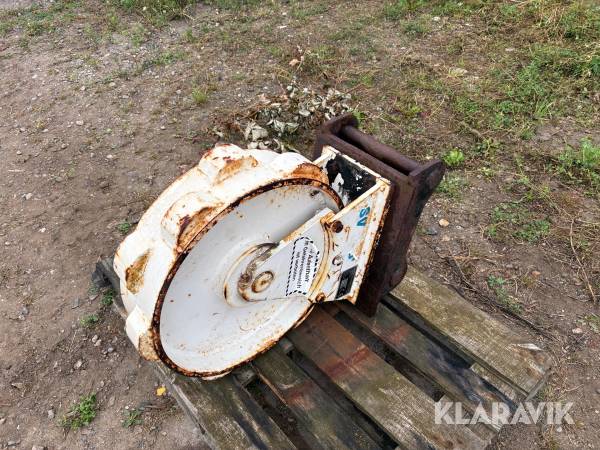 Komprimeringshjul til gravemaskine Stehr Svr 15 mb