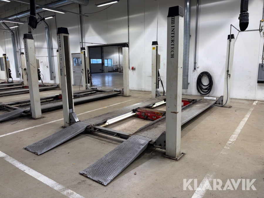 4-søjlet autolift Intertech 436