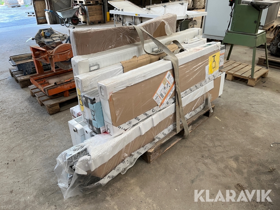 Palle med blandet radiatorer