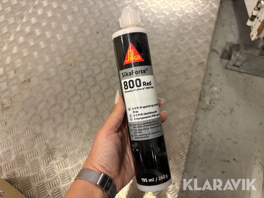 Spartel Sika 800 RED - 11 tuper