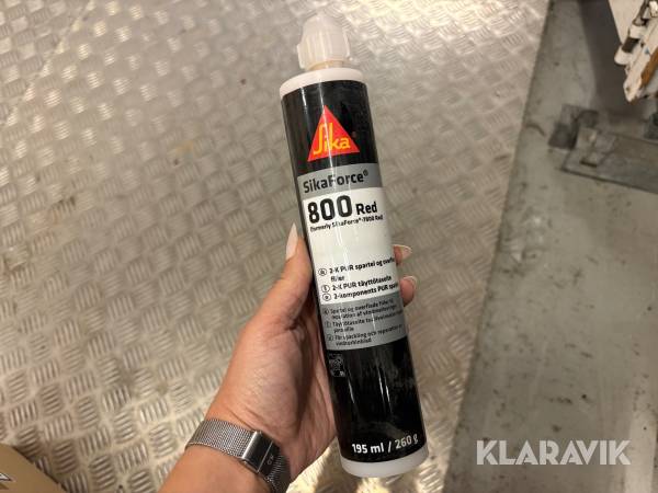 Spartel Sika 800 RED - 11 tuper
