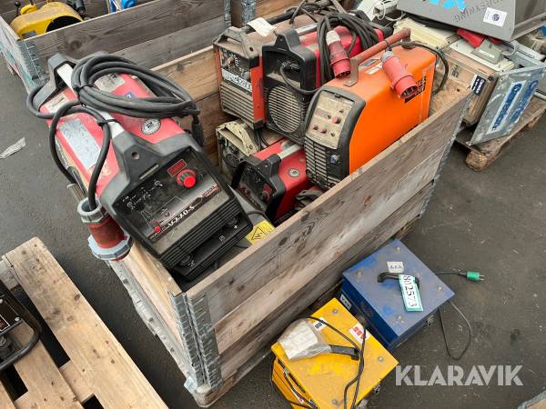 Svejsemaskiner Kemppi/Lincoln MLS2500/V270S 7 Styk med 2 udsugninger og 2 filtre