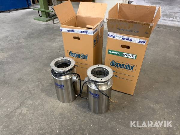 Affaldskværne/madaffaldskværne Disperator 510A-BSK 2 styk