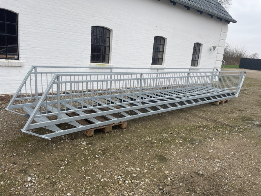 galvaniseret Udendørs trappe