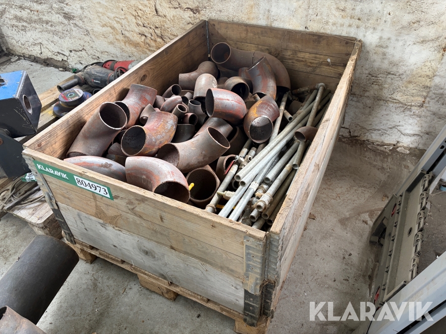 Rørbøjninger og fittings - 1 palle