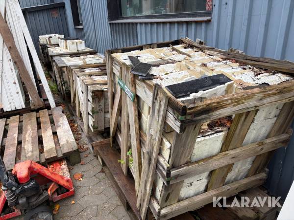 Klinker 6 paller 2 forskellige mål