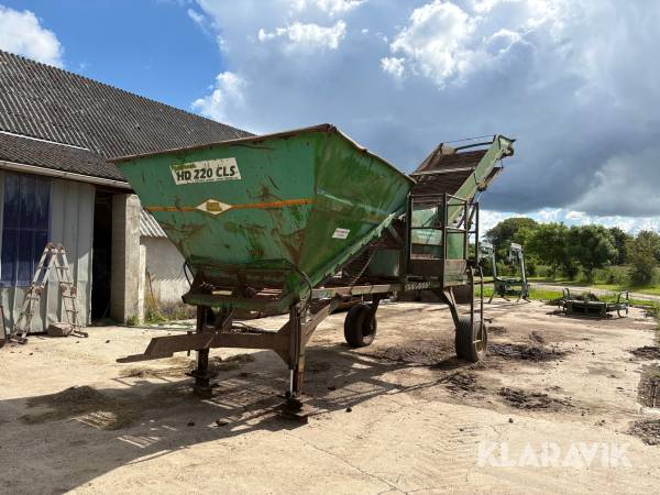 Roesorterer med renser Armer Salmon HD 220 CLS.