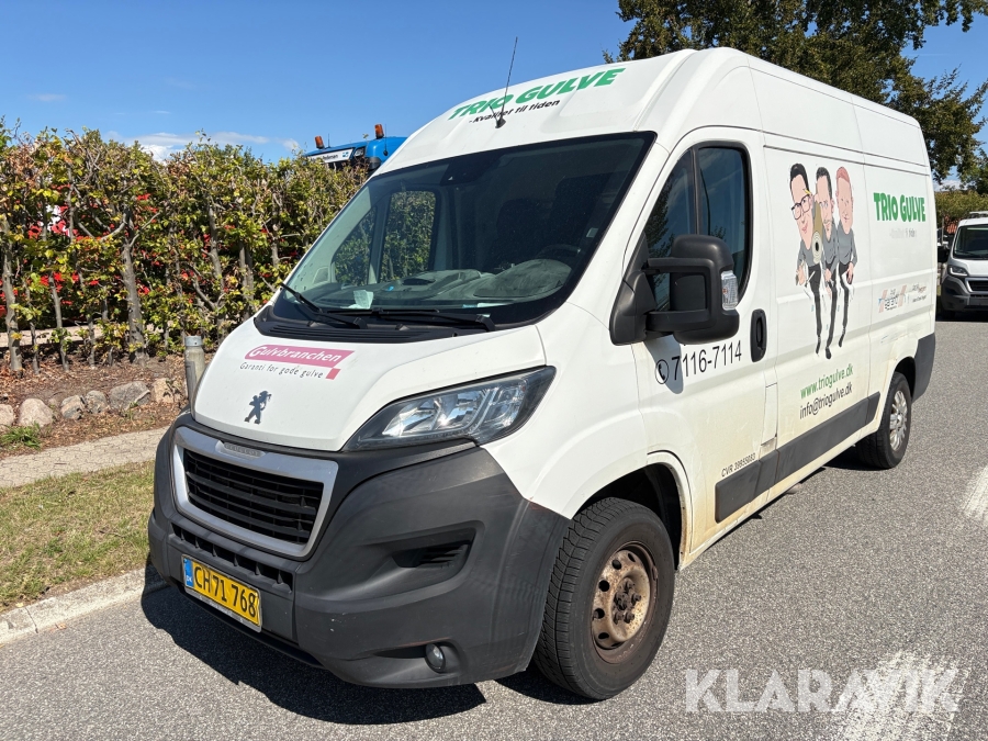 Varebil Peugeot Boxer van 2.0 HDi 163 Hk L2H2