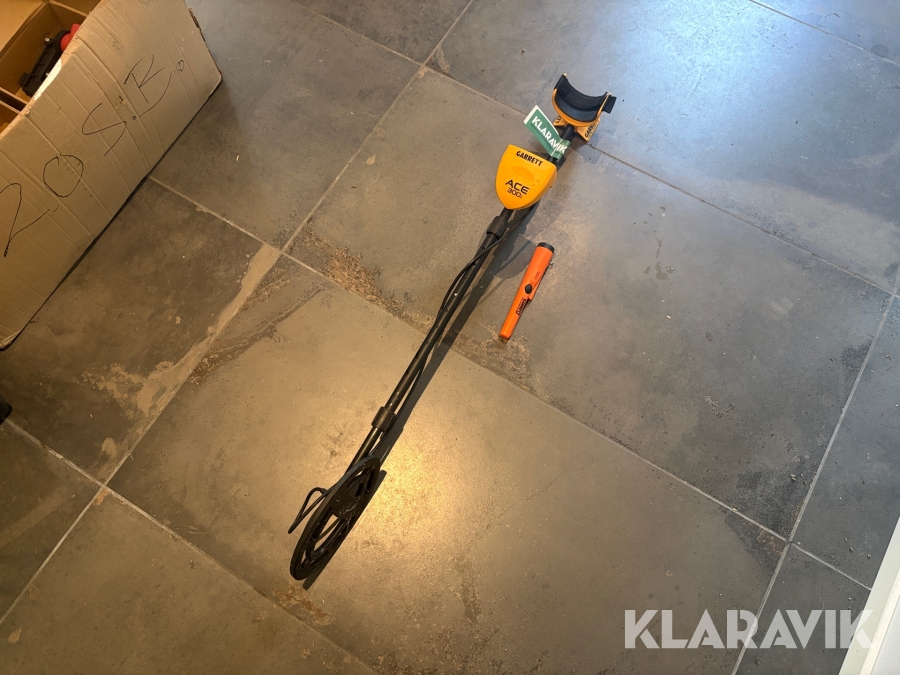 Metaldetektor Garrett 300i + gulerod