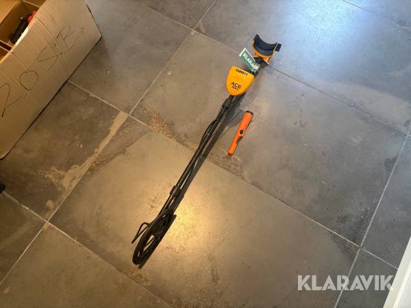 Metaldetektor Garrett 300i + gulerod