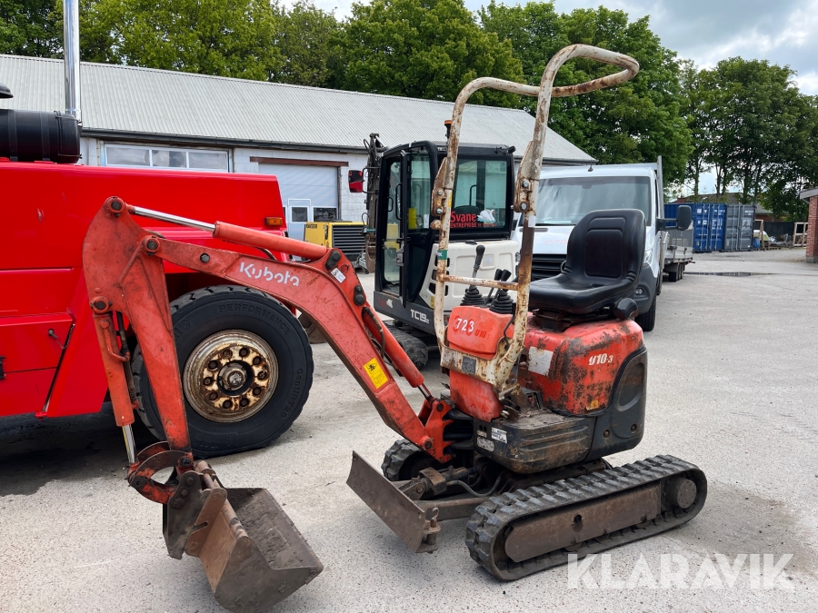 Minigraver Kubota U10-3