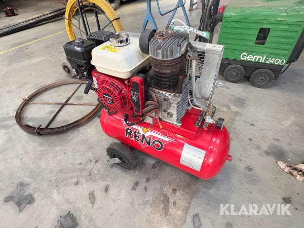 Kompressor med Honda motor Reno Honda GX160