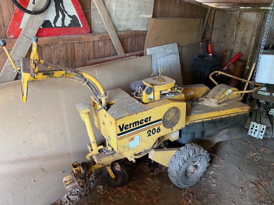 Stubfræser vermeer 206