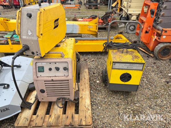 Svejsemaskine lot ESAB LAX320 LEH170
