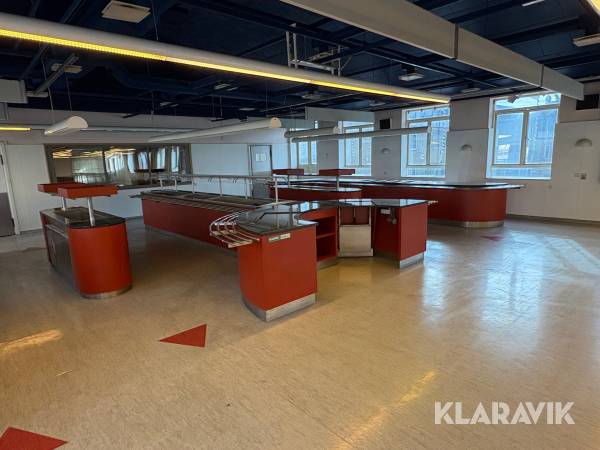 Buffet-/serveringsanlæg