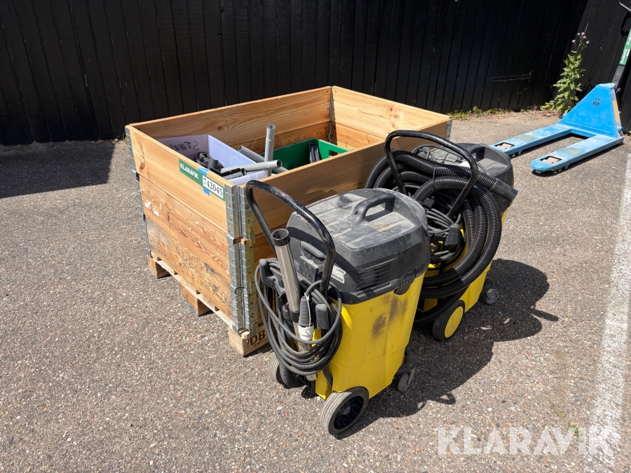 Støvsugere Kärcher NT 611 Eco K - 2 styk med tilbehør