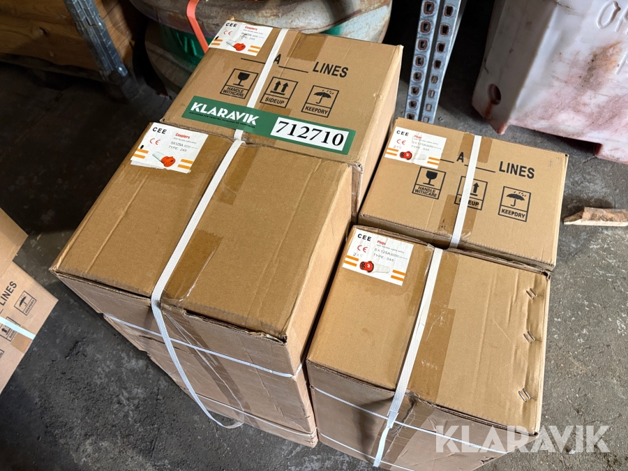 CEE stik 5x125A - 20 stik af hver type