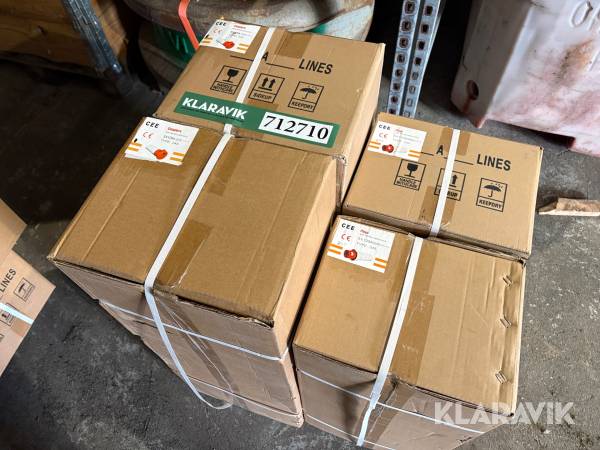 CEE stik 5x125A - 20 stik af hver type