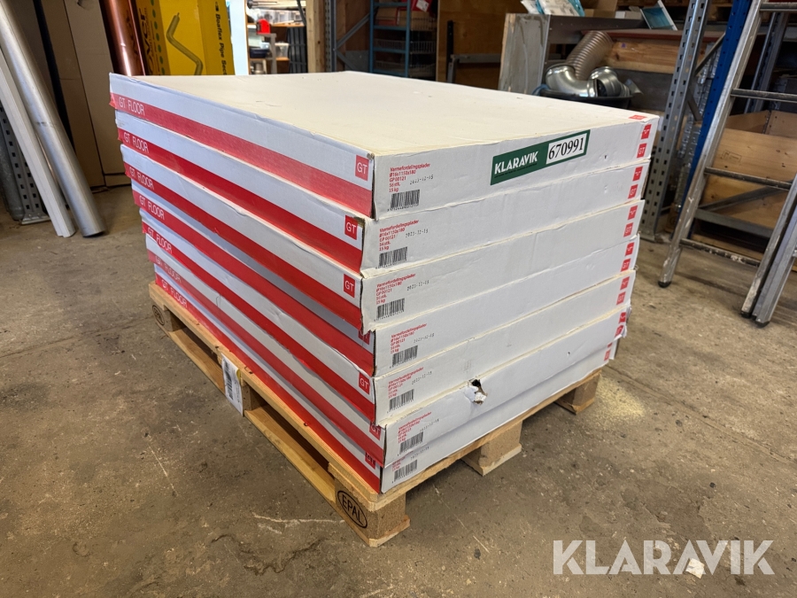 Gulvvarmeplader GT Floor GP 00121 til gulvvarme