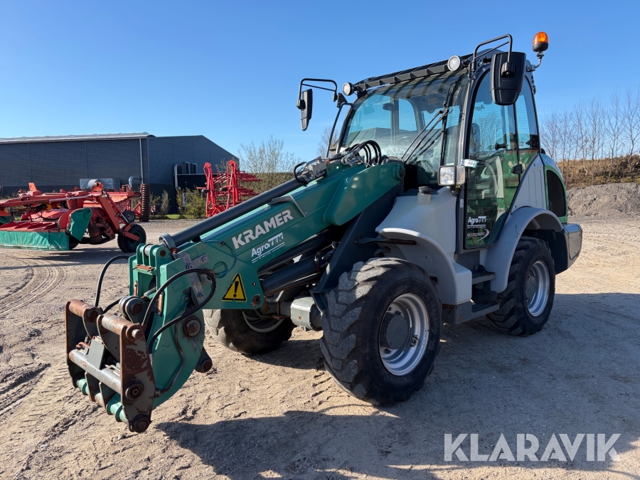 Teleskoplæsser Kramer KL.30.8T med redskaber