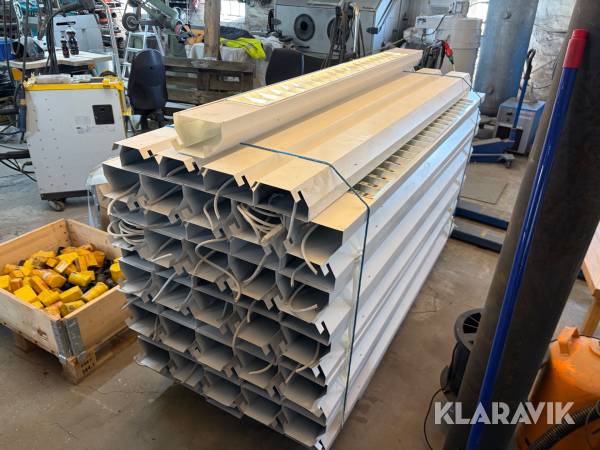 LED-armaturer Philips med reflektorgitter 55 styk