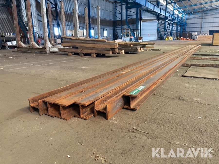 HEB 120 stålbjælker -6 styk