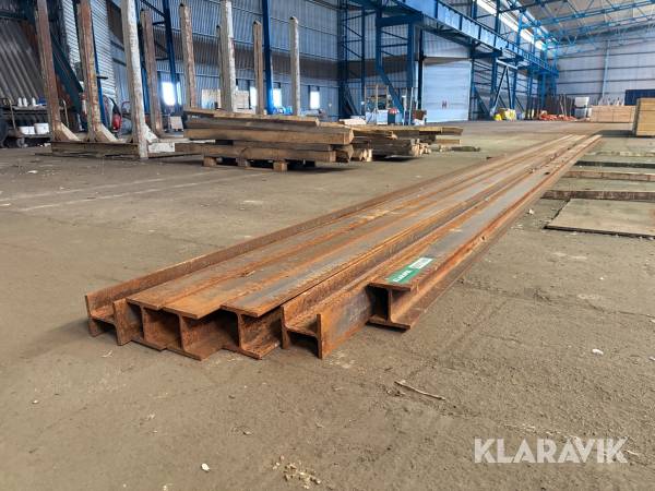 HEB 120 stålbjælker -6 styk