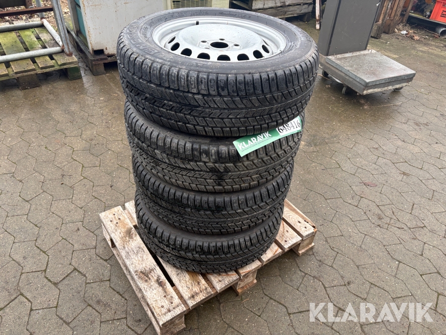 Sommerdæk på stål fælg Michelin Energi 4 styk 