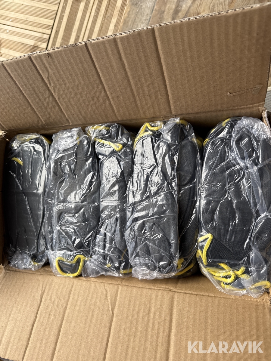 Arbejdshandsker sort 1 kasse 240 par