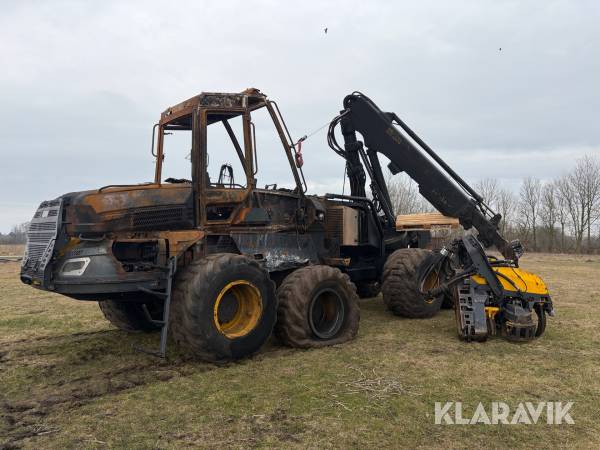 Skovningsmaskine Ponsse Ergo 8W med h7 processorhoved