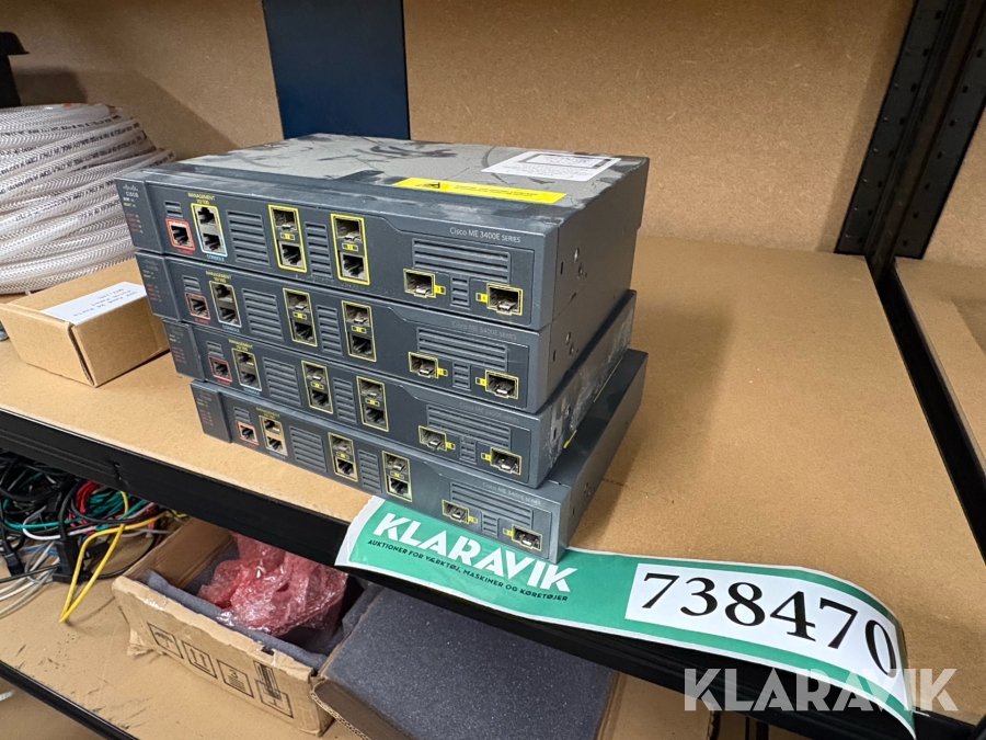 Ethernet switch Cisco ME-3400EG 2CS-A 4 styk