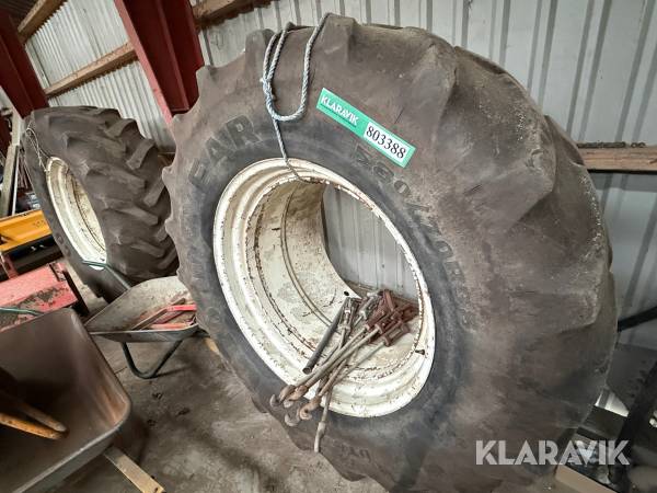 Tvillingehjul 580/70R38" Goodyear
