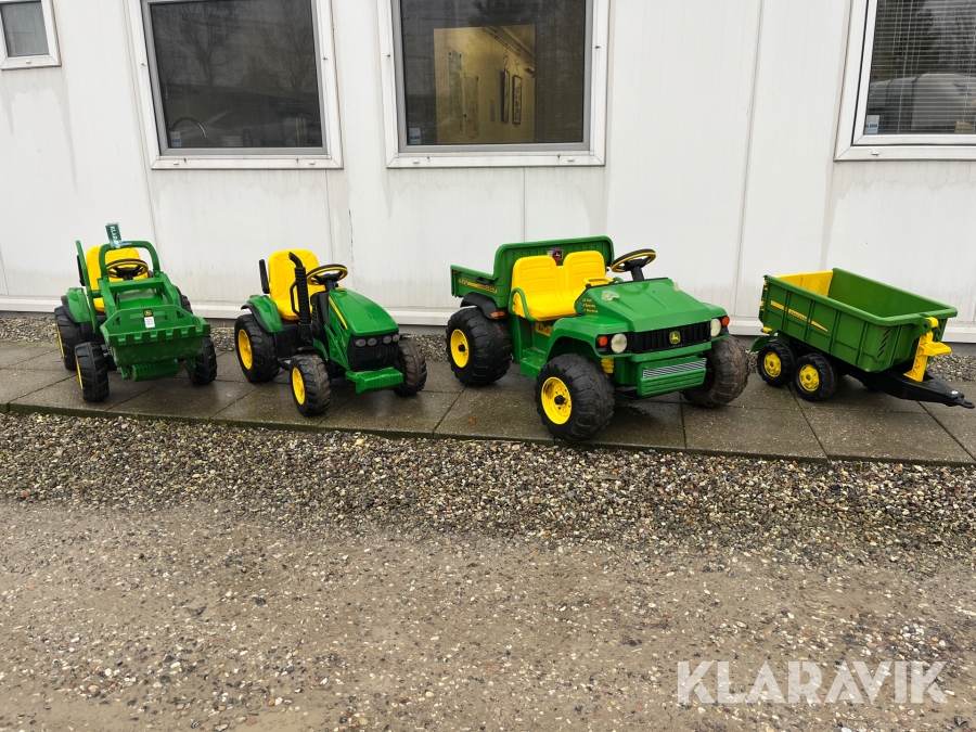 El traktorer til børn PegPerego