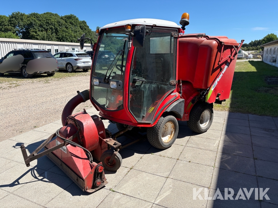 Redskabsbærer Antonio Carraro Rondo K333 Type 334200 med løvsuger og beholder