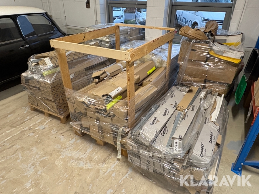 Skinner og ophæng Ecophon - 9 paller