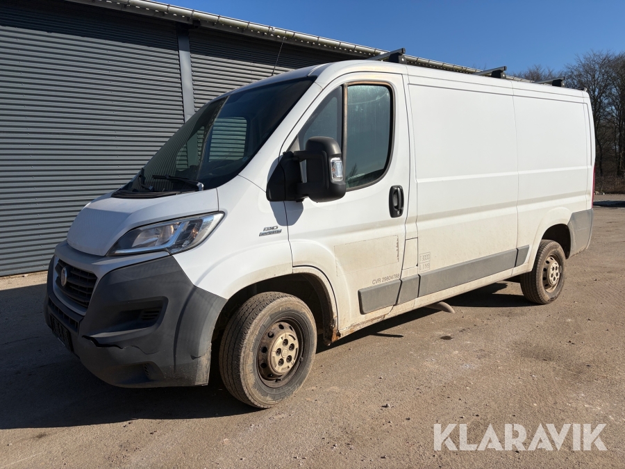 Varebil Fiat Ducato 2.3 MJT 130 Kassevogn