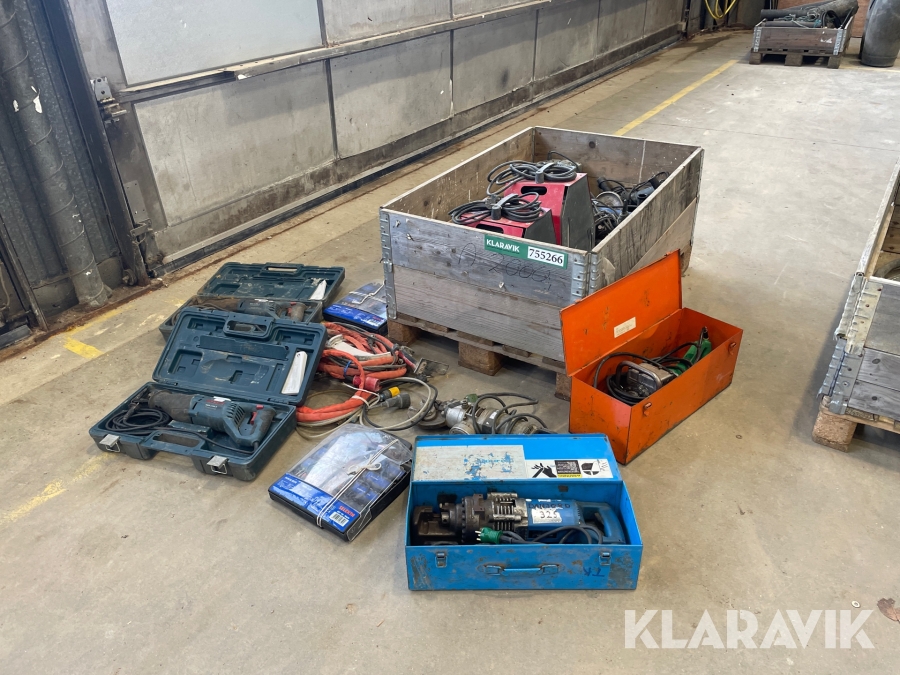 Stort Lot af håndværktøj