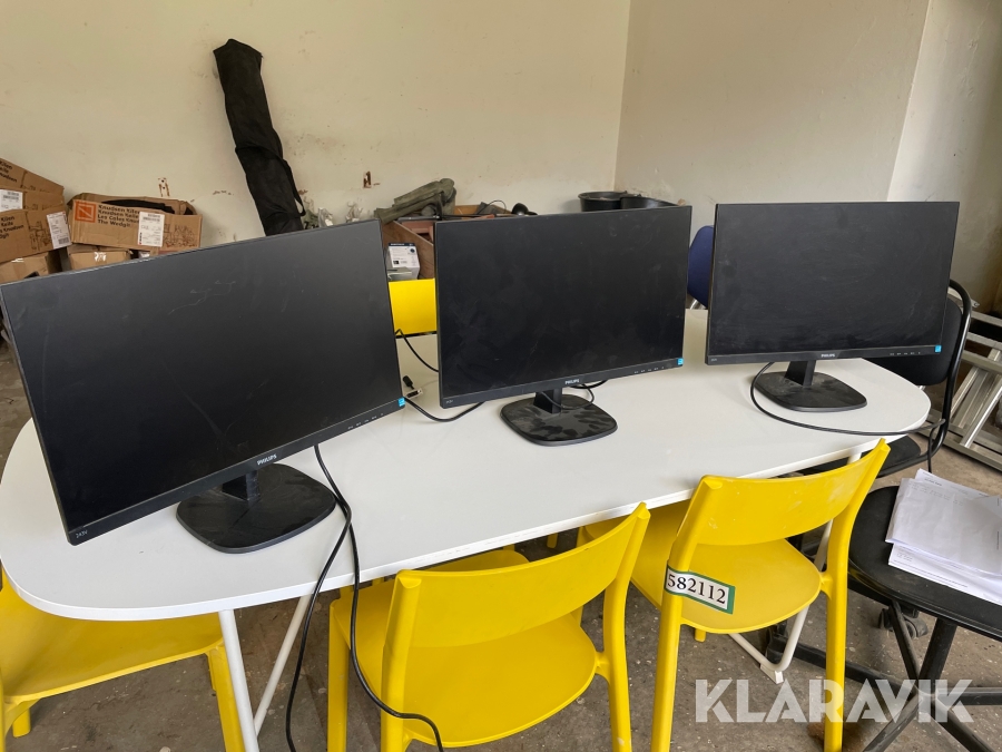 Monitor Philips 243v7Q 3 stk