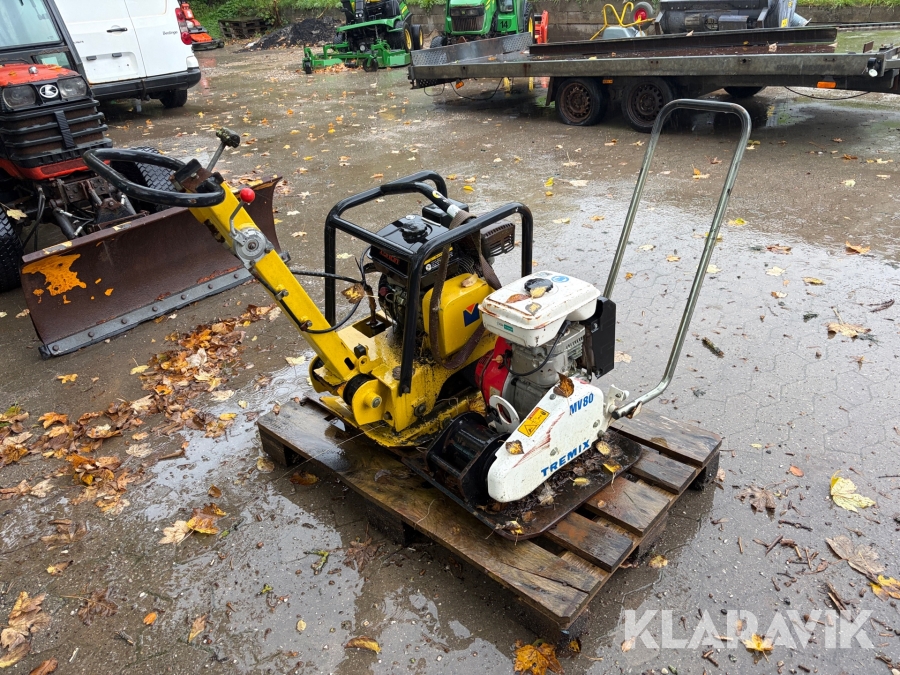 Pladevibrator Masalta og Tremix MV80 og RT220, 2 styk