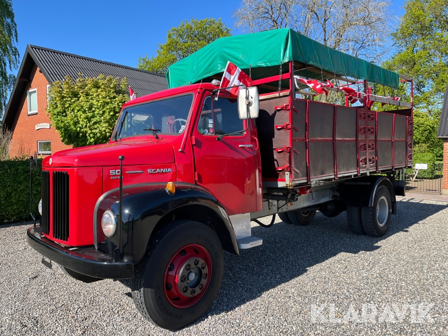 Veteranlastbil Scania L 50 Super studenterbil