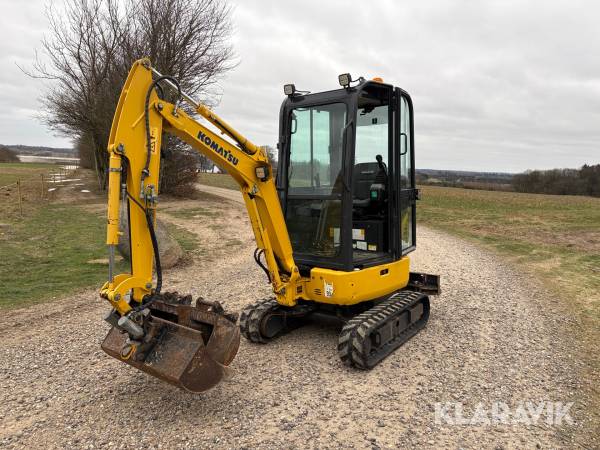 Minigraver Komatsu PC16R-3HS