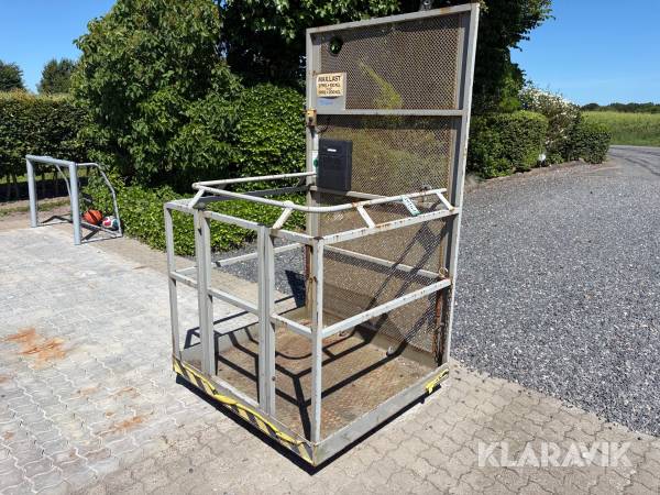 Mandskabskurv E.L.M. Kragelund MK 144 - til Pallegafler - 1 styk