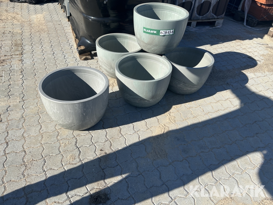 Pvc krukker 20 styk