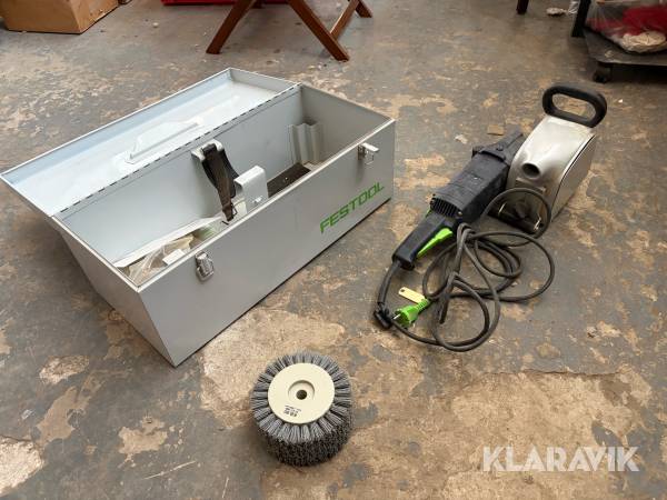 Slibe- og polermaskine Festool RAS 180.03 E-HR roterende