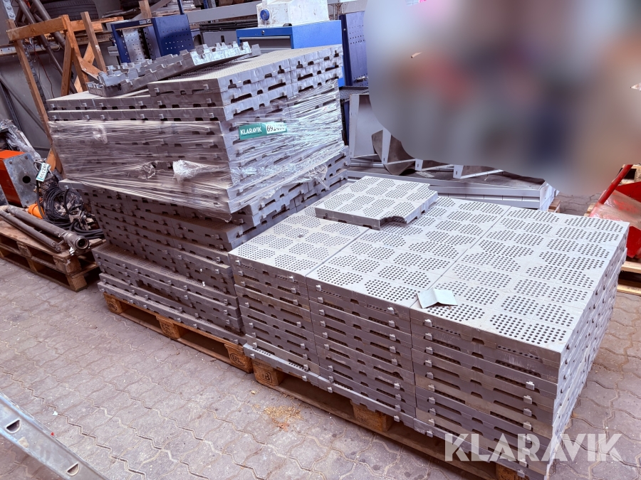 Plast gulv Thermoplast 190 styk a 40x40cm