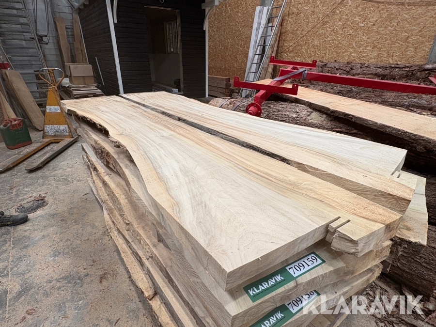 Amerikansk tulipan træ planke 2 styk