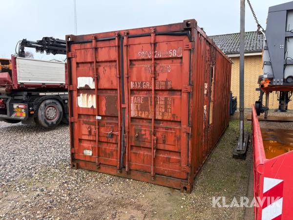 Container med dieseltank 5.900 liter