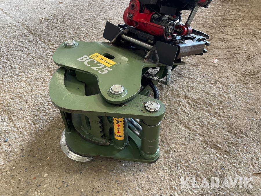 Fældehoved til gravemaskine Farma BC25 FL45/Hydrema skifte