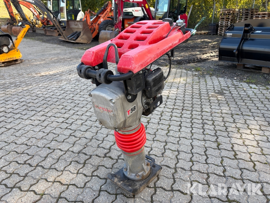Pladevibrator Swepoc T58 Jordloppe