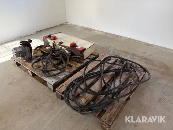 Hydraulikpumpe Marzocchi Bologna 3D50 med tank til PTO